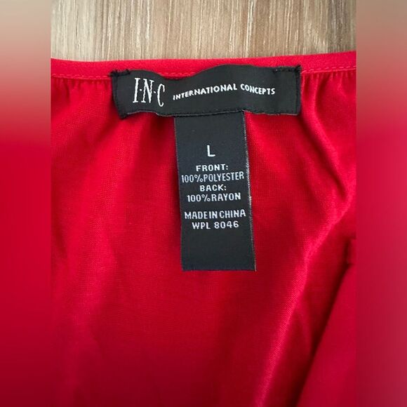 INC International Concepts Sleeveless Blouse L NWT - Picture 4 of 6